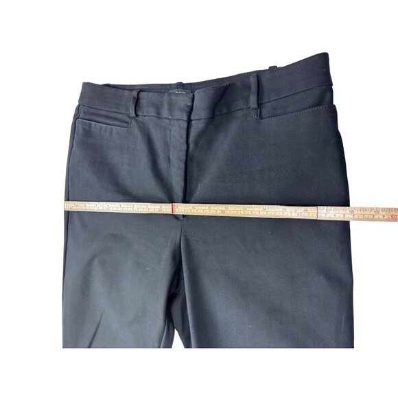 Loft Womens Black High Waist Skinny Pants Size 8 Cotton Blend - Picture 9 of 12
